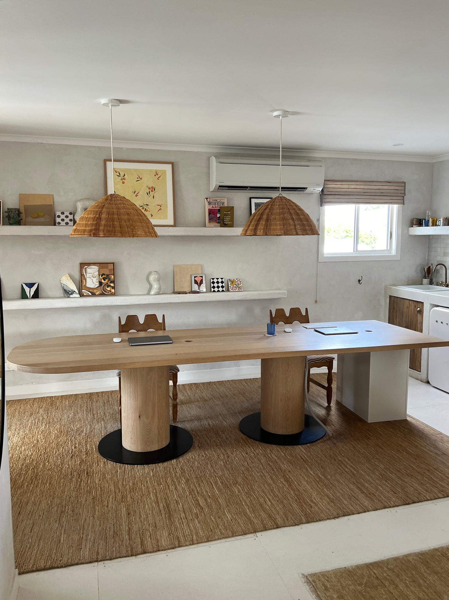 Solid Oak Desk by MAST Furniture