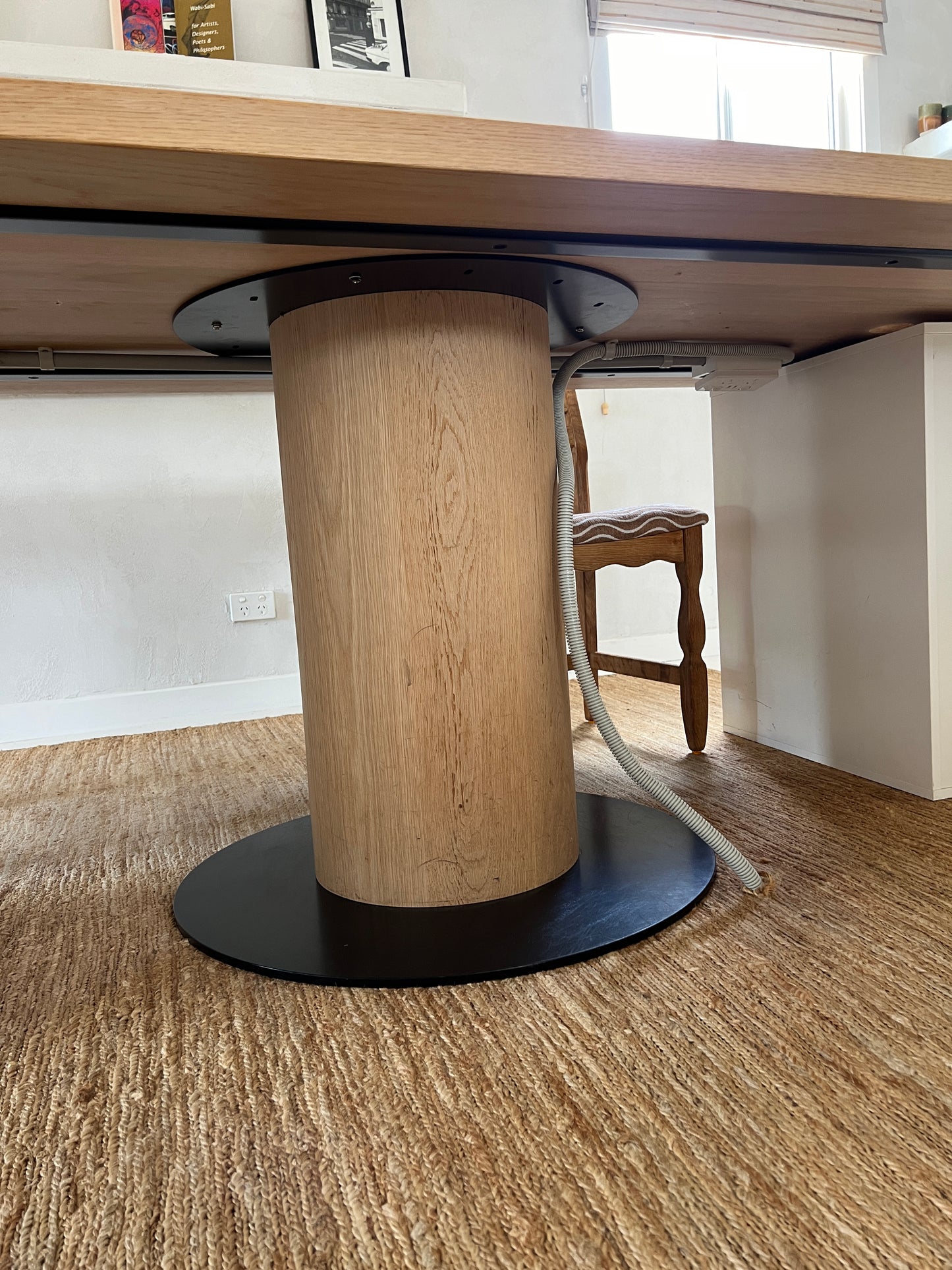 Solid Oak Desk by MAST Furniture