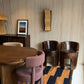 Ochre and Navy Blue Steps Rug by Beni Rugs