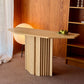 Vintage Italian Travertine Table #2