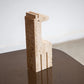 Travertine Giraffe Sculpture Attributed to Enzo Mari for Fratelli Mannelli, 1970s