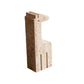 Travertine Giraffe Sculpture Attributed to Enzo Mari for Fratelli Mannelli, 1970s