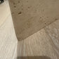 Vintage Split Level Unfilled Travertine Coffee Table