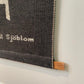 Mid Century Art Wall Hanging Tapestry By Ingalill Sjoblom