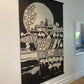 Mid Century Art Wall Hanging Tapestry By Ingalill Sjoblom