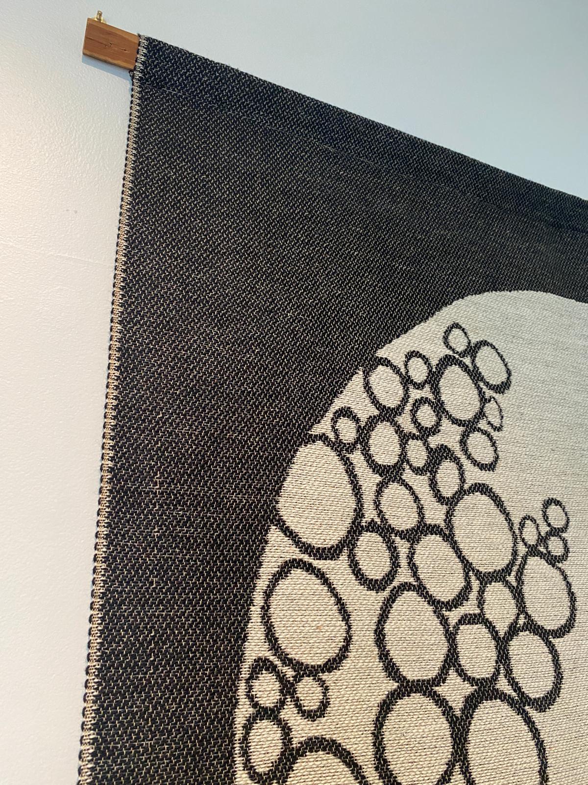 Mid Century Art Wall Hanging Tapestry By Ingalill Sjoblom
