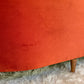Orange Velvet Rosando Sofa