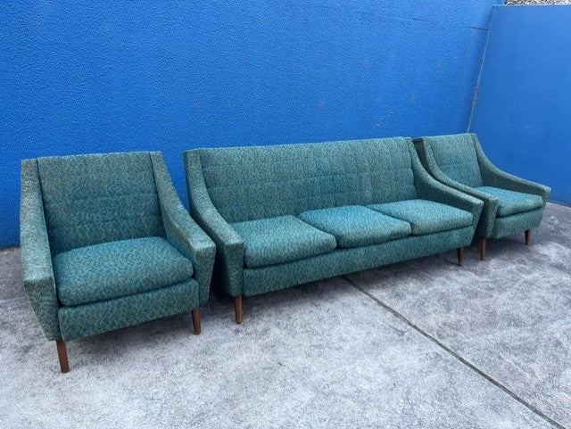 Centra Furniture Australia "Relaxafoam" Mid Century Lounge Suite