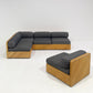 - Vintage Five Piece Modular Sofa