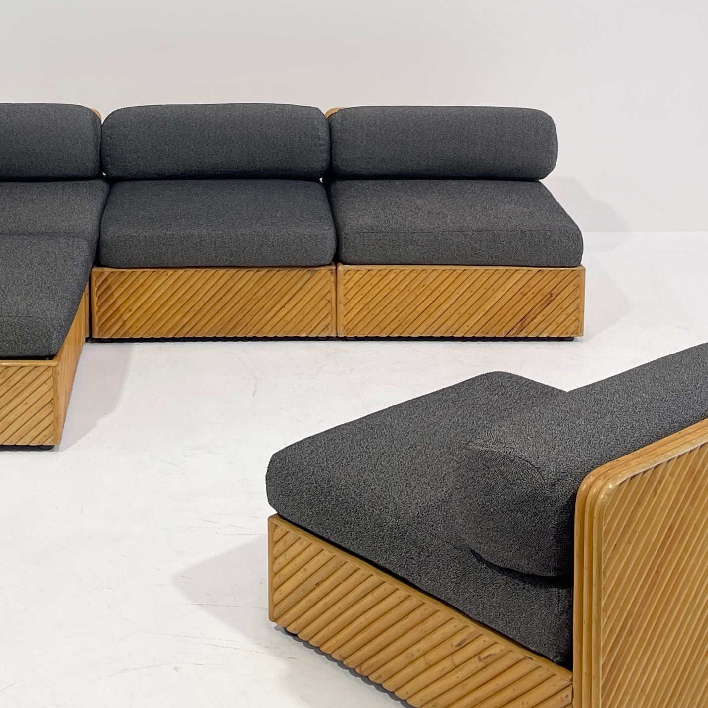 - Vintage Five Piece Modular Sofa