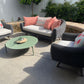 Three Seater Outdoor Lounge by Osier Belle
