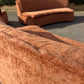 Large curved Cinnamon sofa set