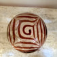Vintage Striped Murano Vase
