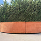 Large curved Cinnamon sofa set