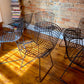 Set of Six Knoll Bertoia Side Chairs