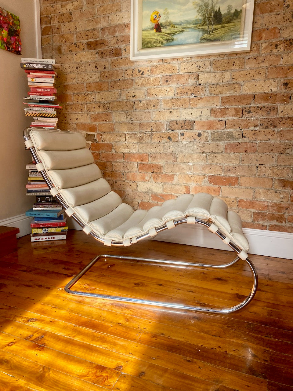 Knoll Mies Van Der Rohe Chaise Lounge