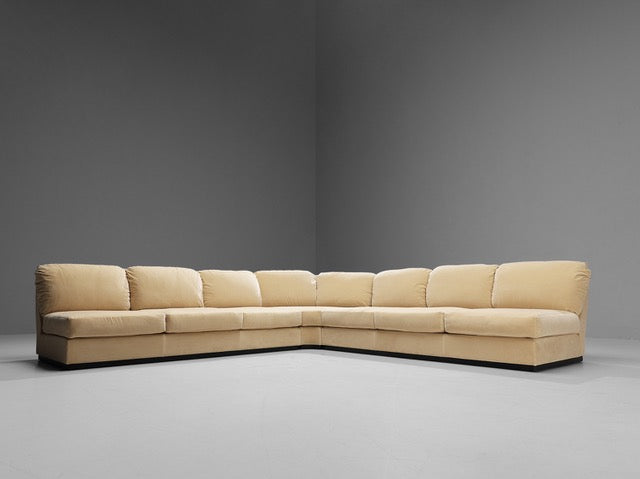 Willy Rizzo Sofa for Mario Sabot, 1970s Italy
