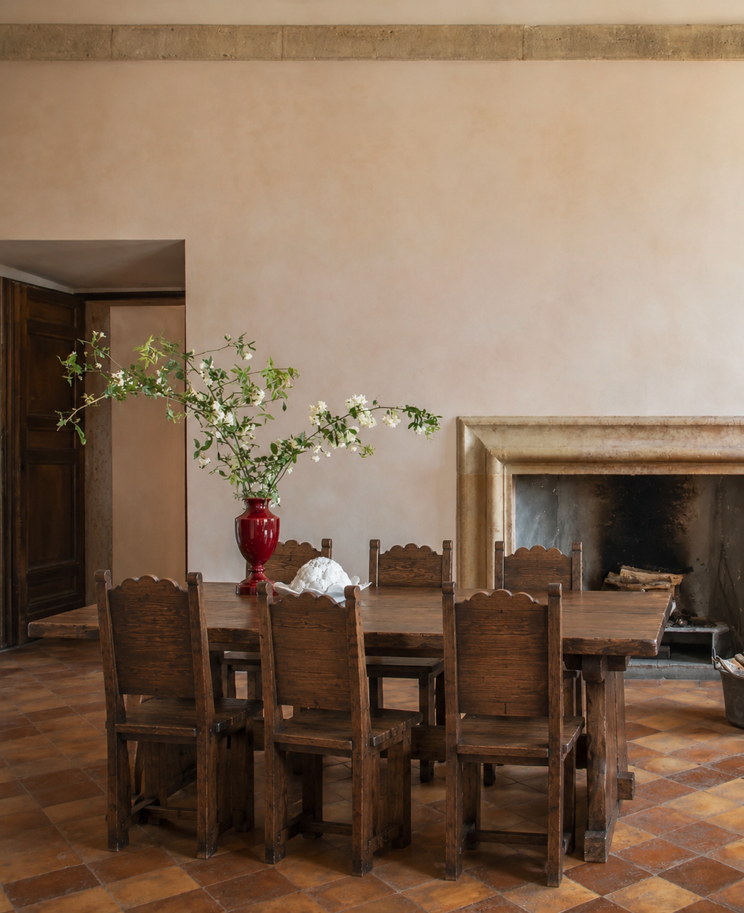 Brutalist Dining Setting