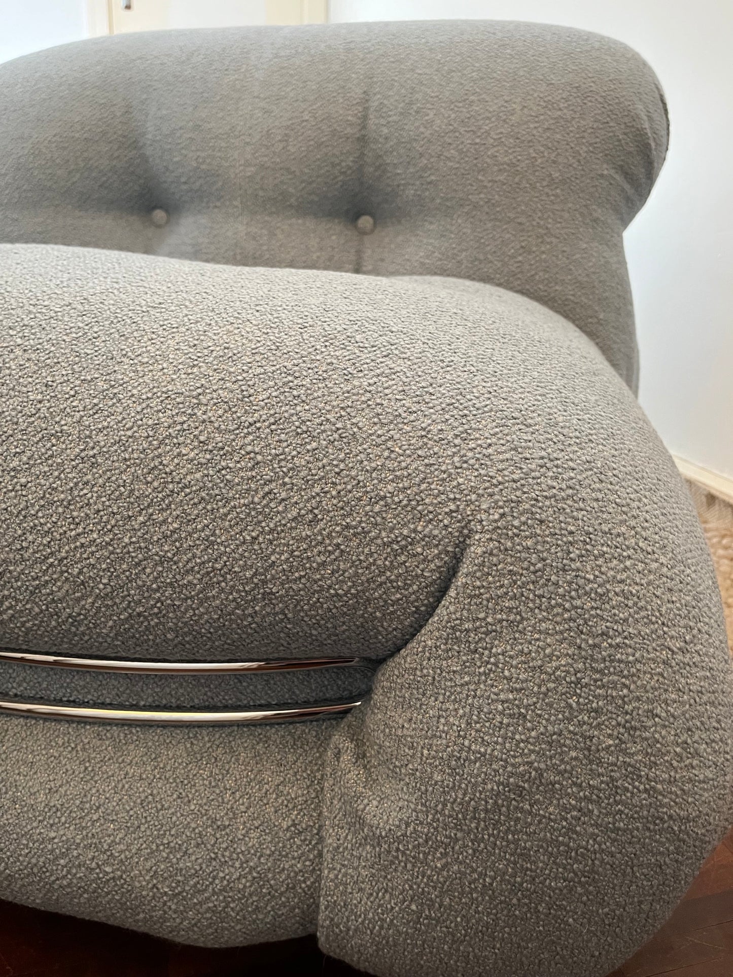 Authentic Cassina Italy Soriana Lounge Chair