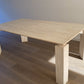 Italian Floating Top Travertine Dining Table
