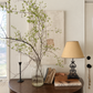 Pair of Vintage Sculptural Steel Table Lamps