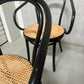 Set of 8 Thonet No. B9 Le Corbusier Cane Chairs - Black