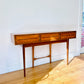 Teak Console Hall Table