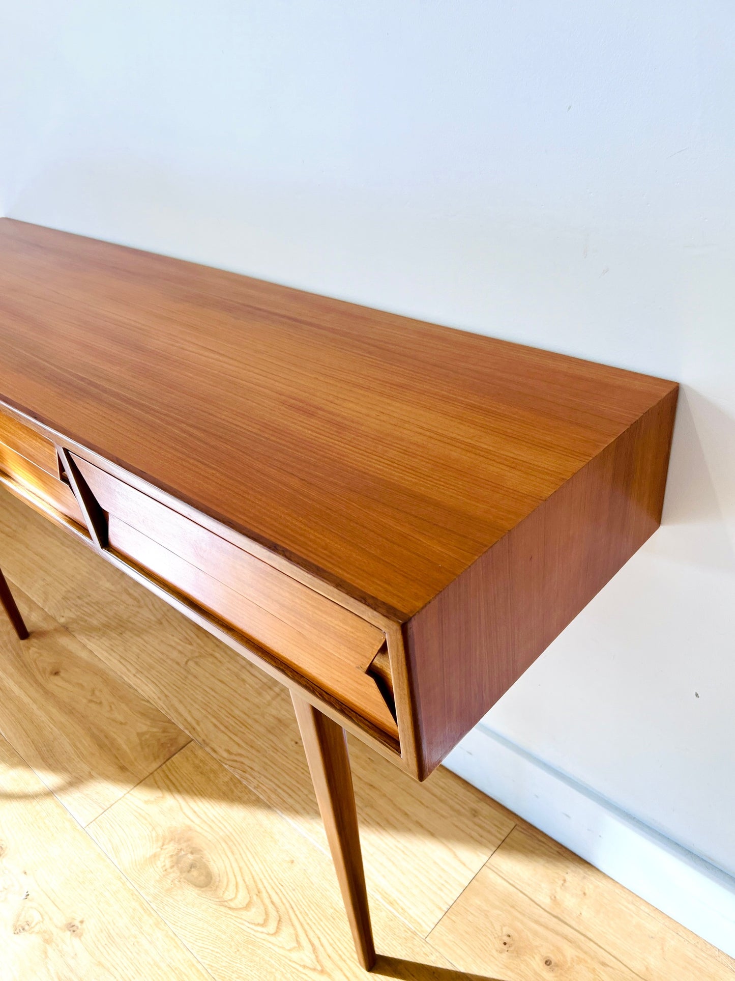 Teak Console Hall Table
