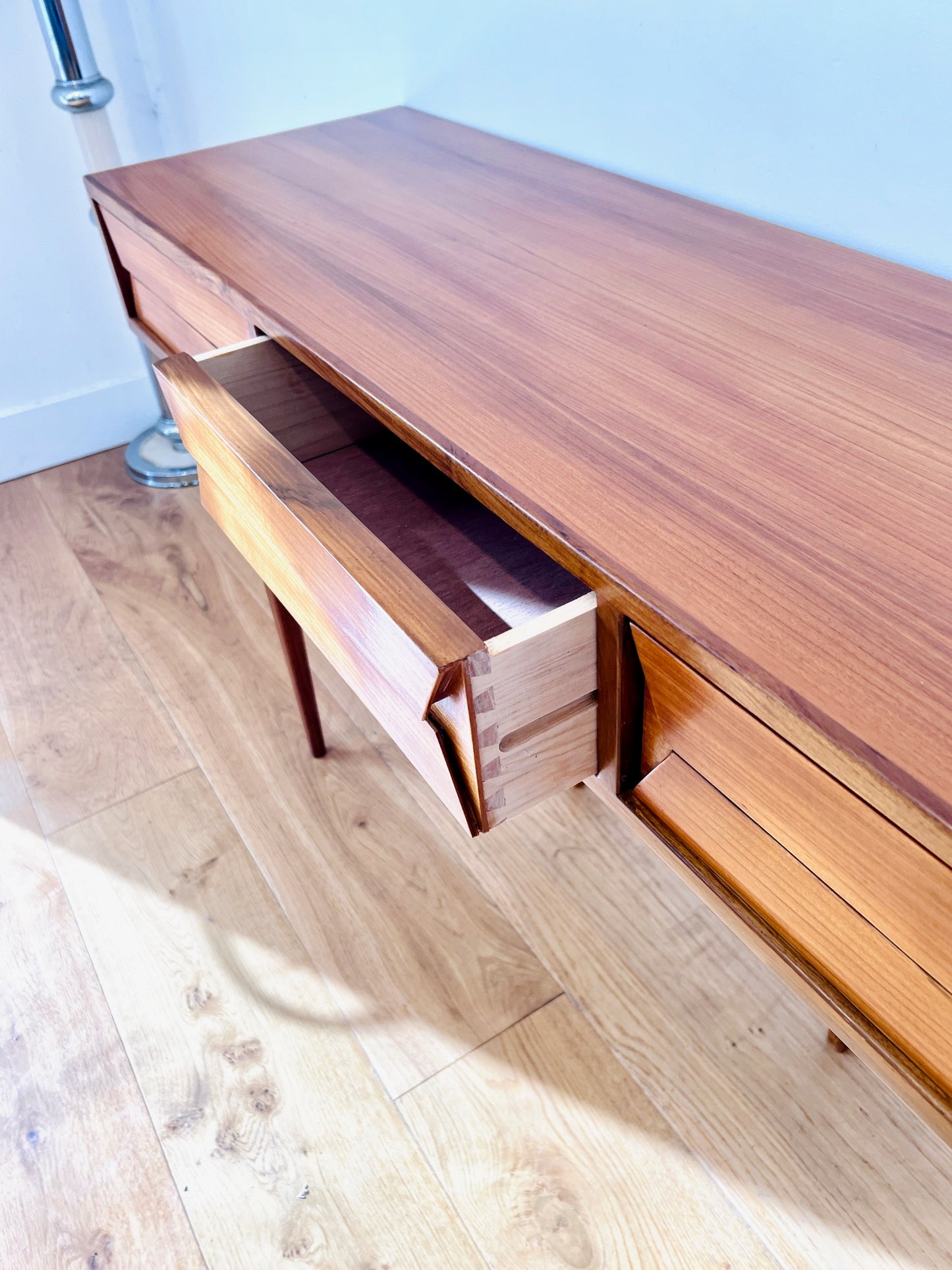 Teak Console Hall Table