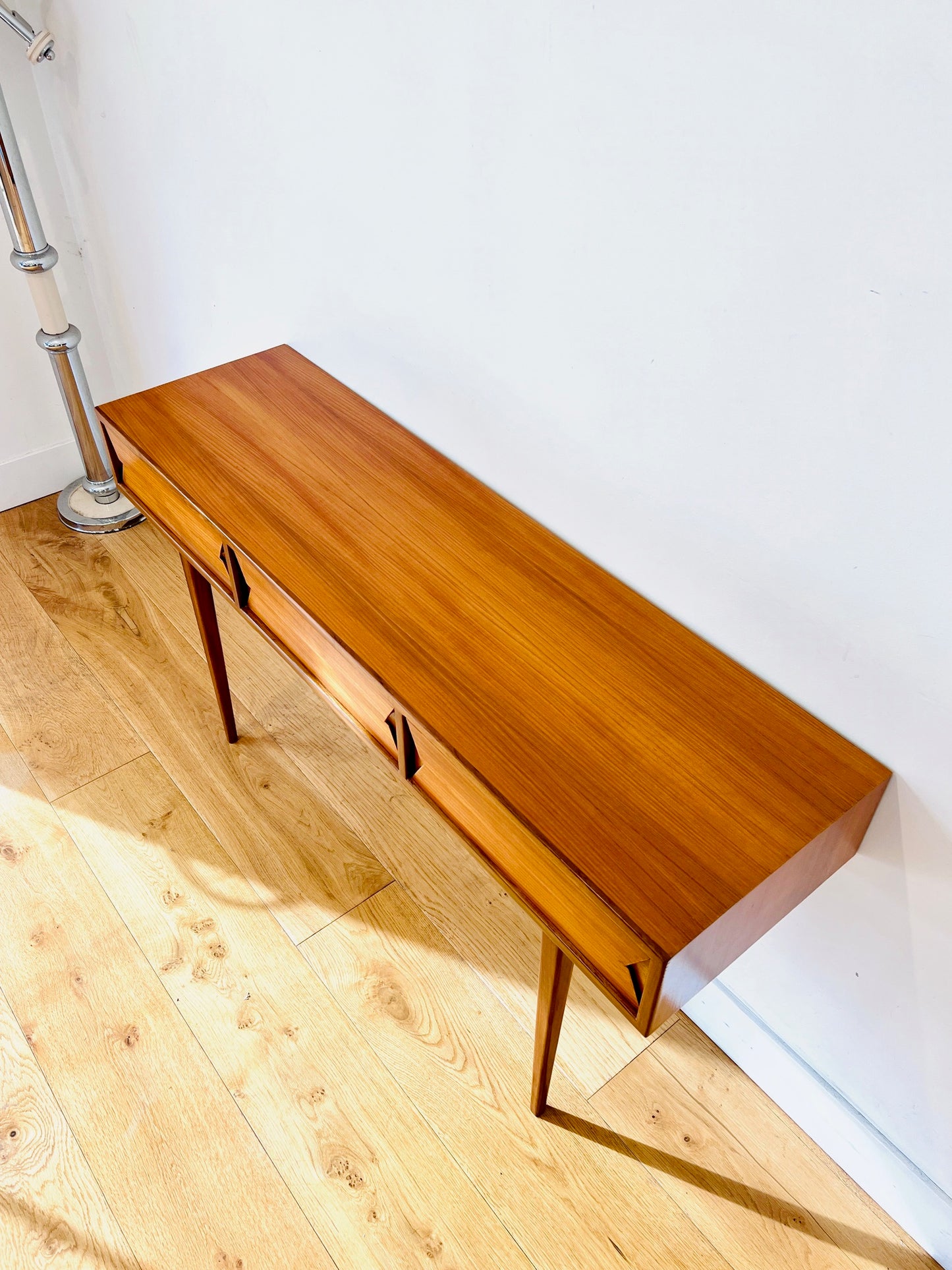 Teak Console Hall Table