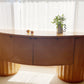 - Curved Art Deco Sideboard