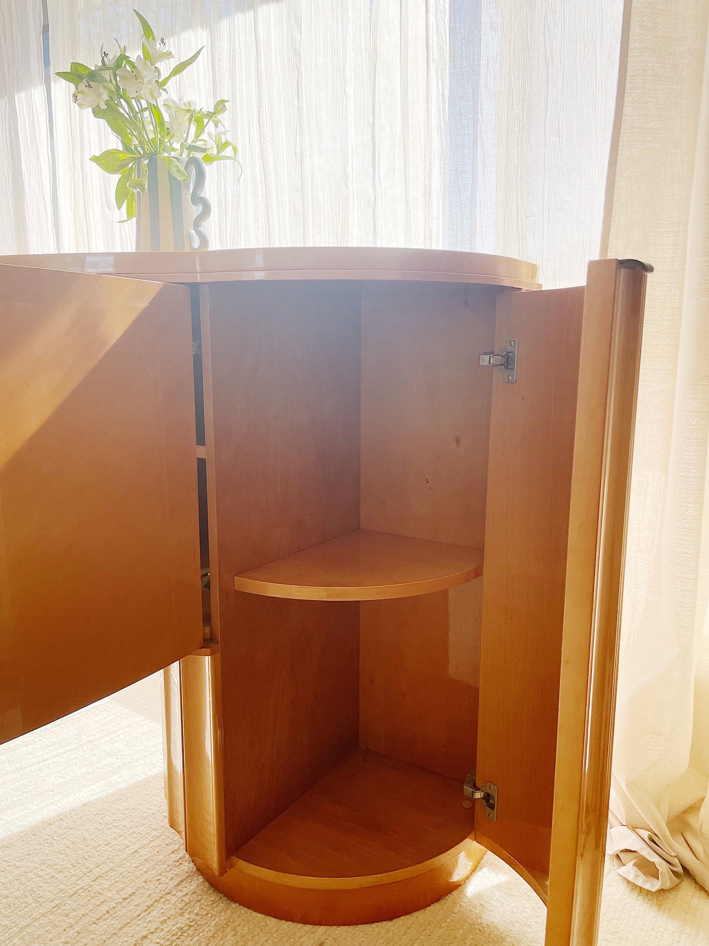 - Curved Art Deco Sideboard