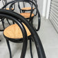 Set of 8 Thonet No. B9 Le Corbusier Cane Chairs - Black
