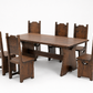 Brutalist Dining Setting