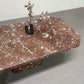 Rosso Bilbao Marble Dining Table