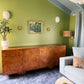 Vintage Burl Sideboard