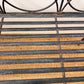 French Ornate Vintage Wrought Iron Bench