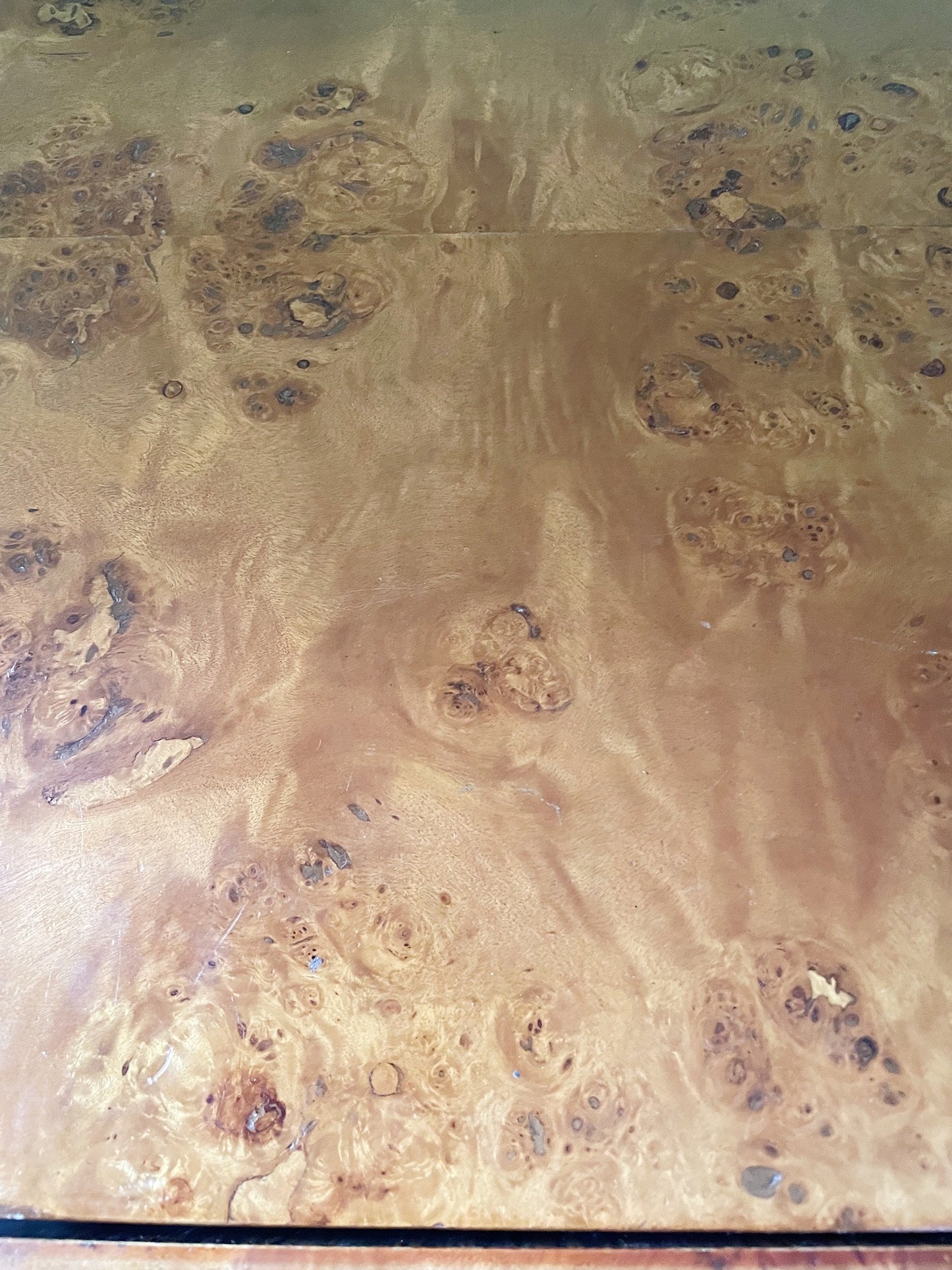 Vintage Burl Sideboard
