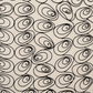 Vintage 3-Panel Spiral Metal Room Divider