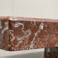 Rosso Bilbao Marble Dining Table