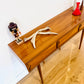 Teak Console Hall Table
