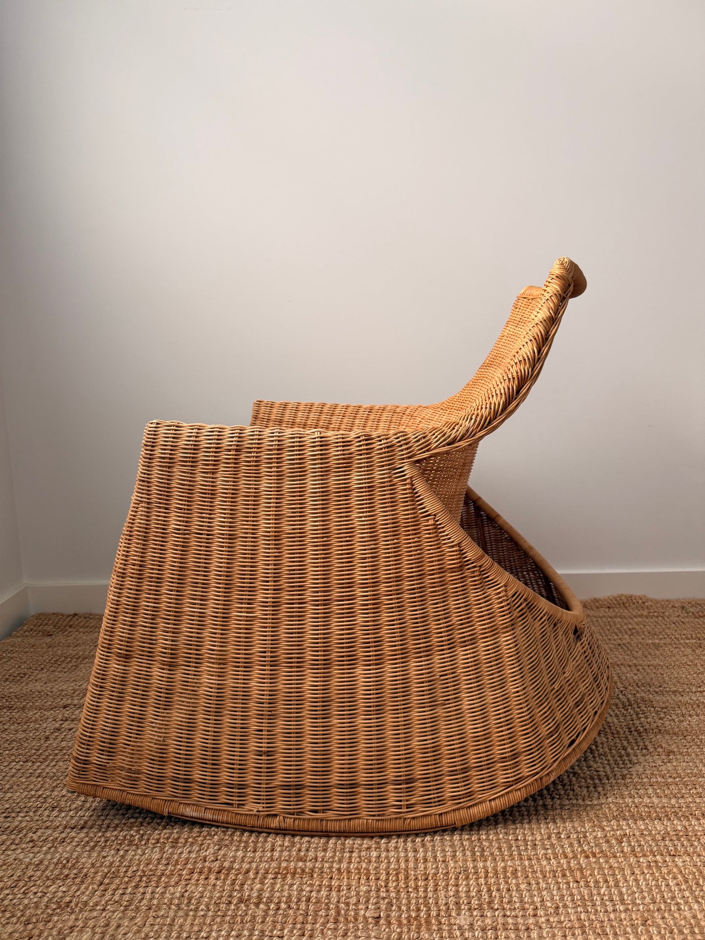Vintage IKEA hejka rocking chair