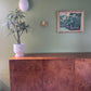 Vintage Burl Sideboard