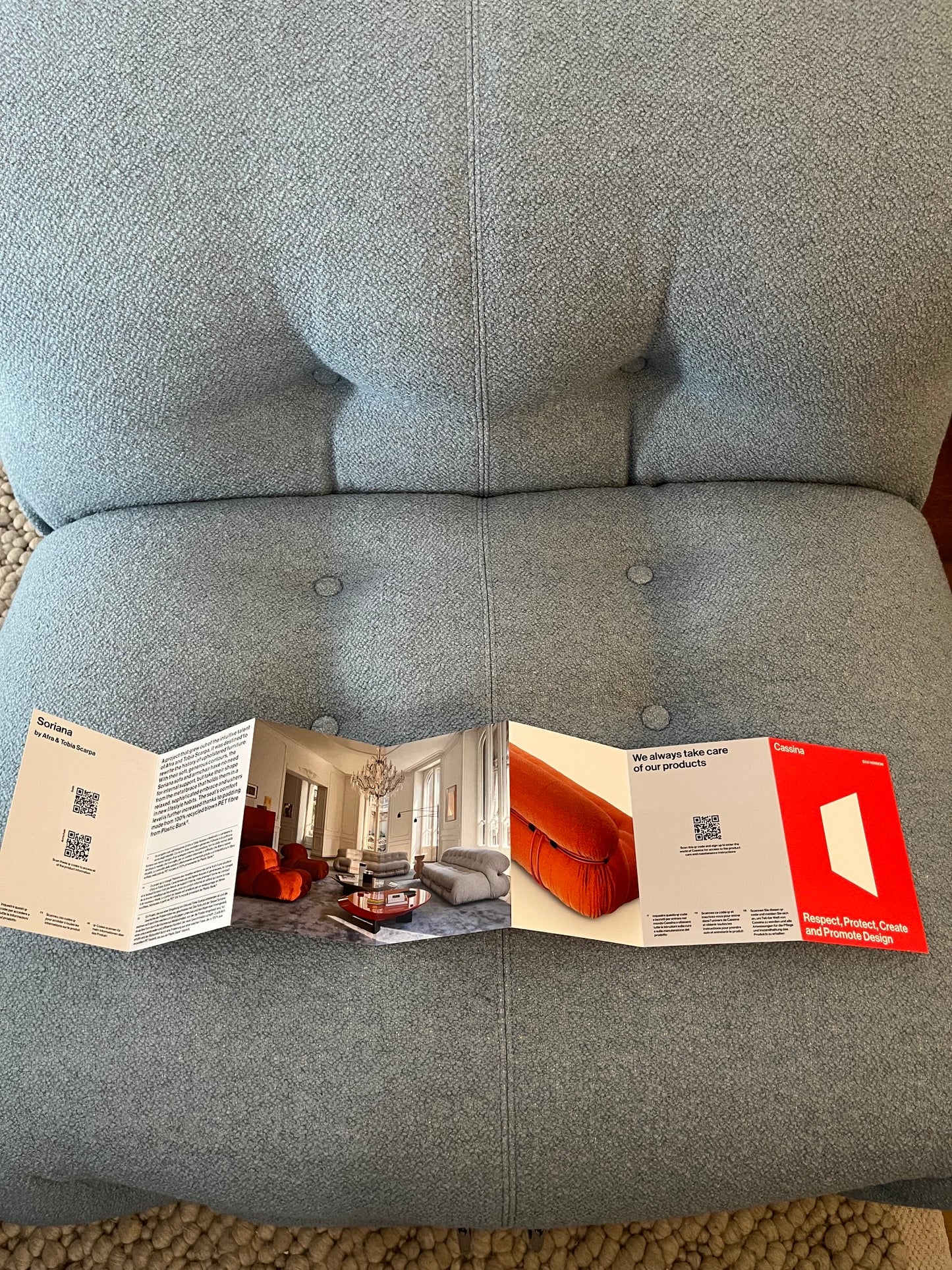 Authentic Cassina Italy Soriana Lounge Chair