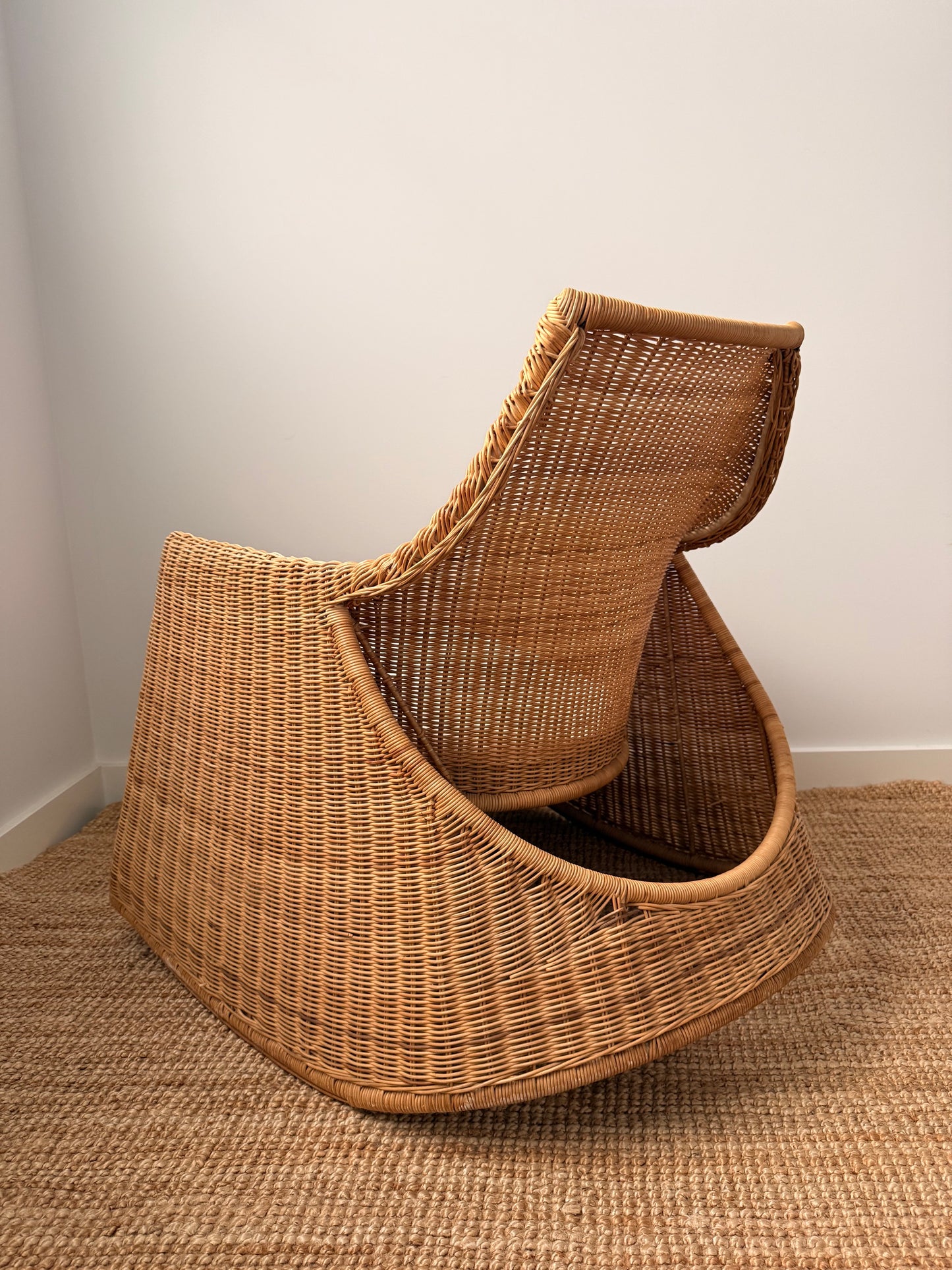 Vintage IKEA hejka rocking chair
