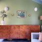 Vintage Burl Sideboard