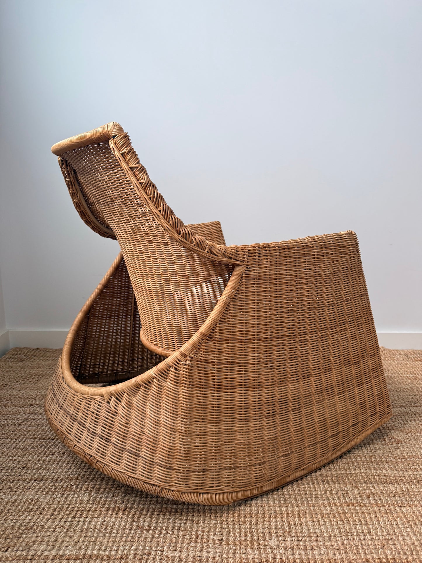 Vintage IKEA hejka rocking chair