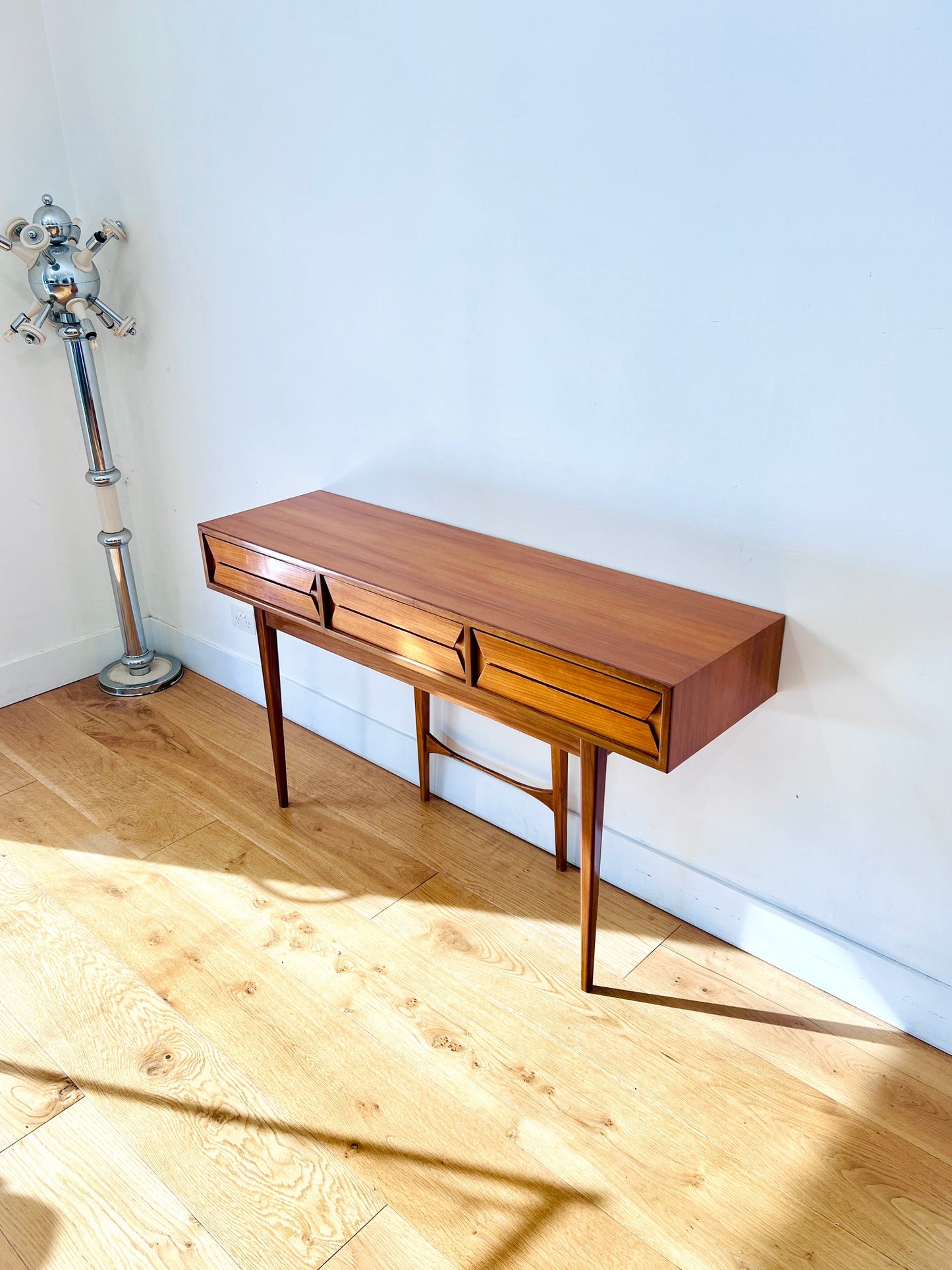 Teak Console Hall Table