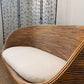 Vintage Pencil Reed Bamboo 2 Seater Lounger