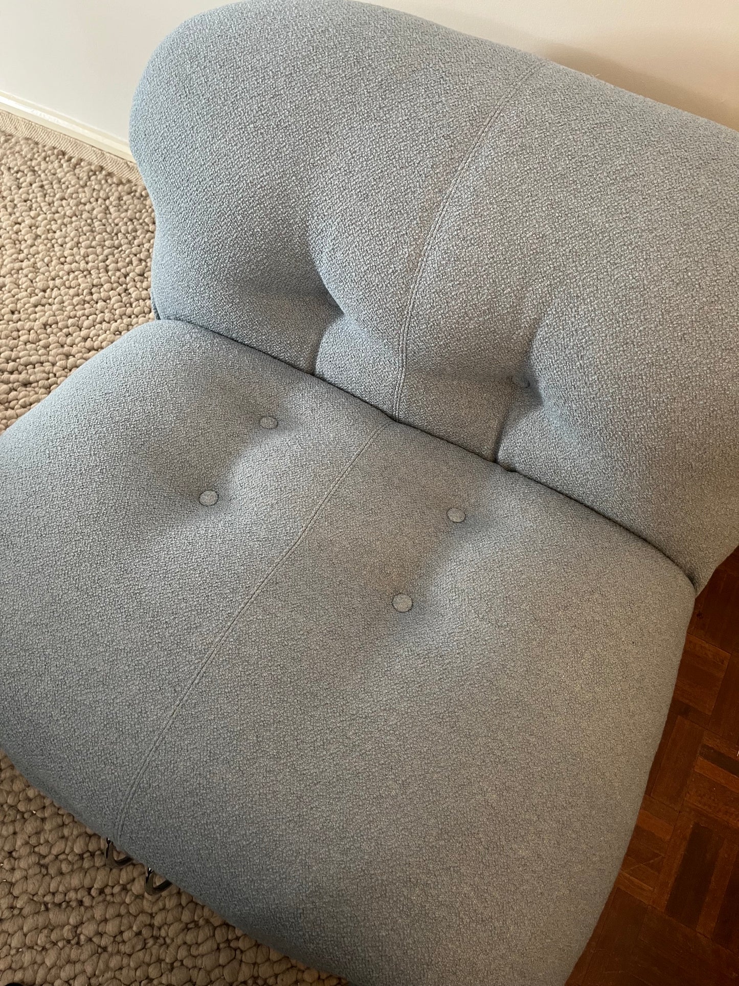 Authentic Cassina Italy Soriana Lounge Chair